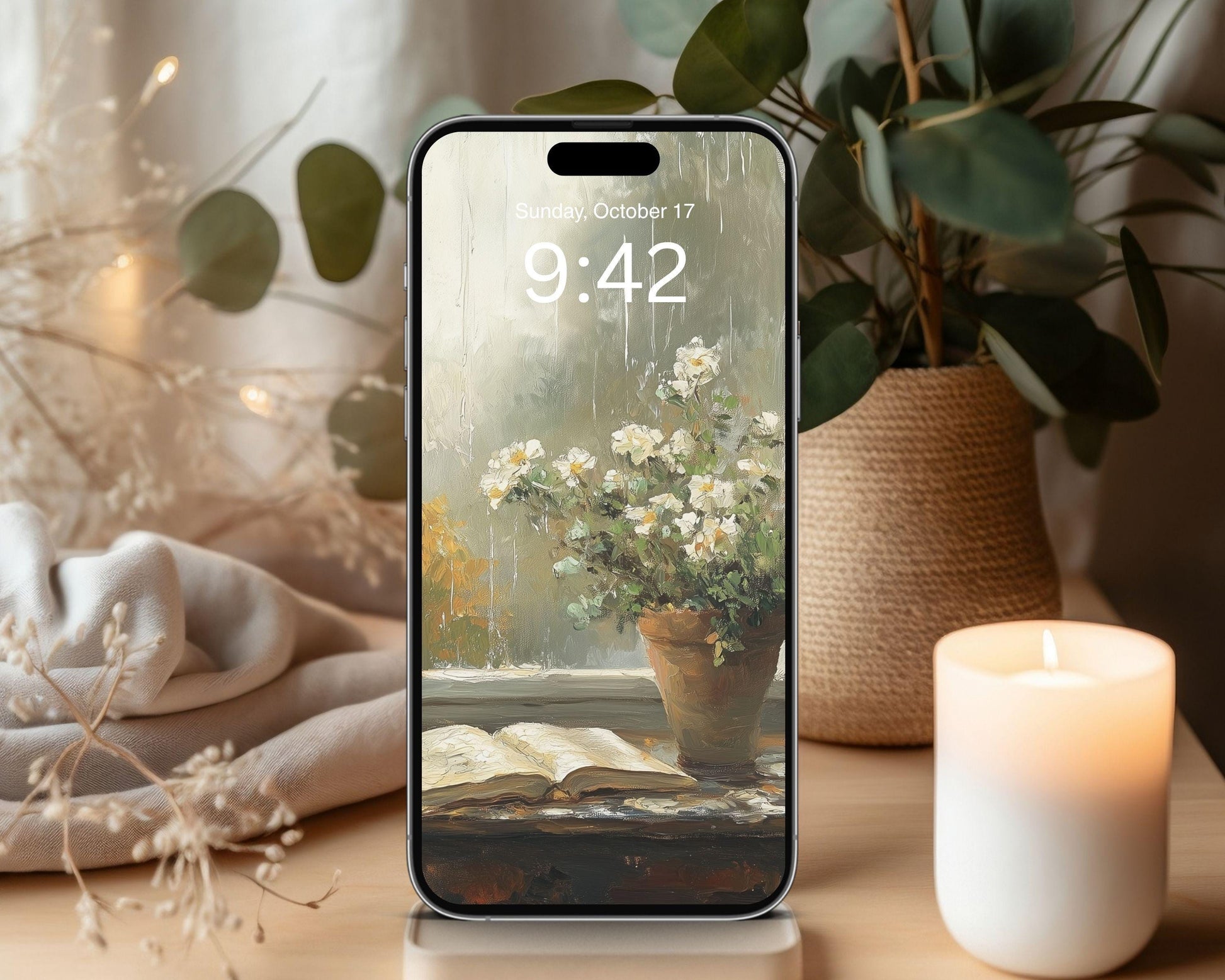 Rainy Window Desktop Wallpaper Set