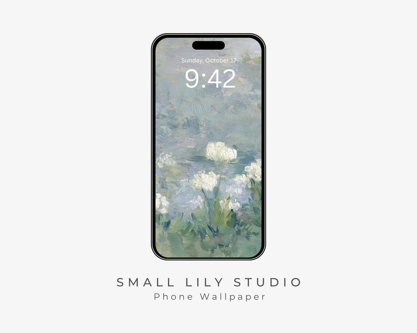 Abstract Floral Phone Wallpaper