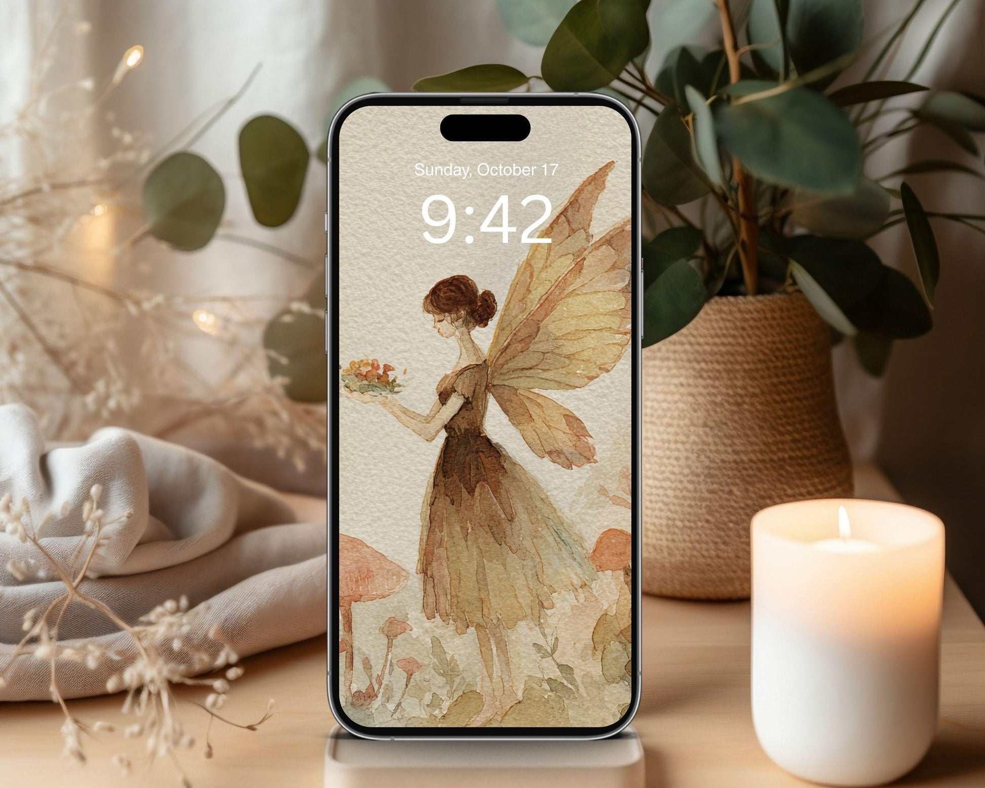 Woodland Fairy Desktop Wallpaper Set