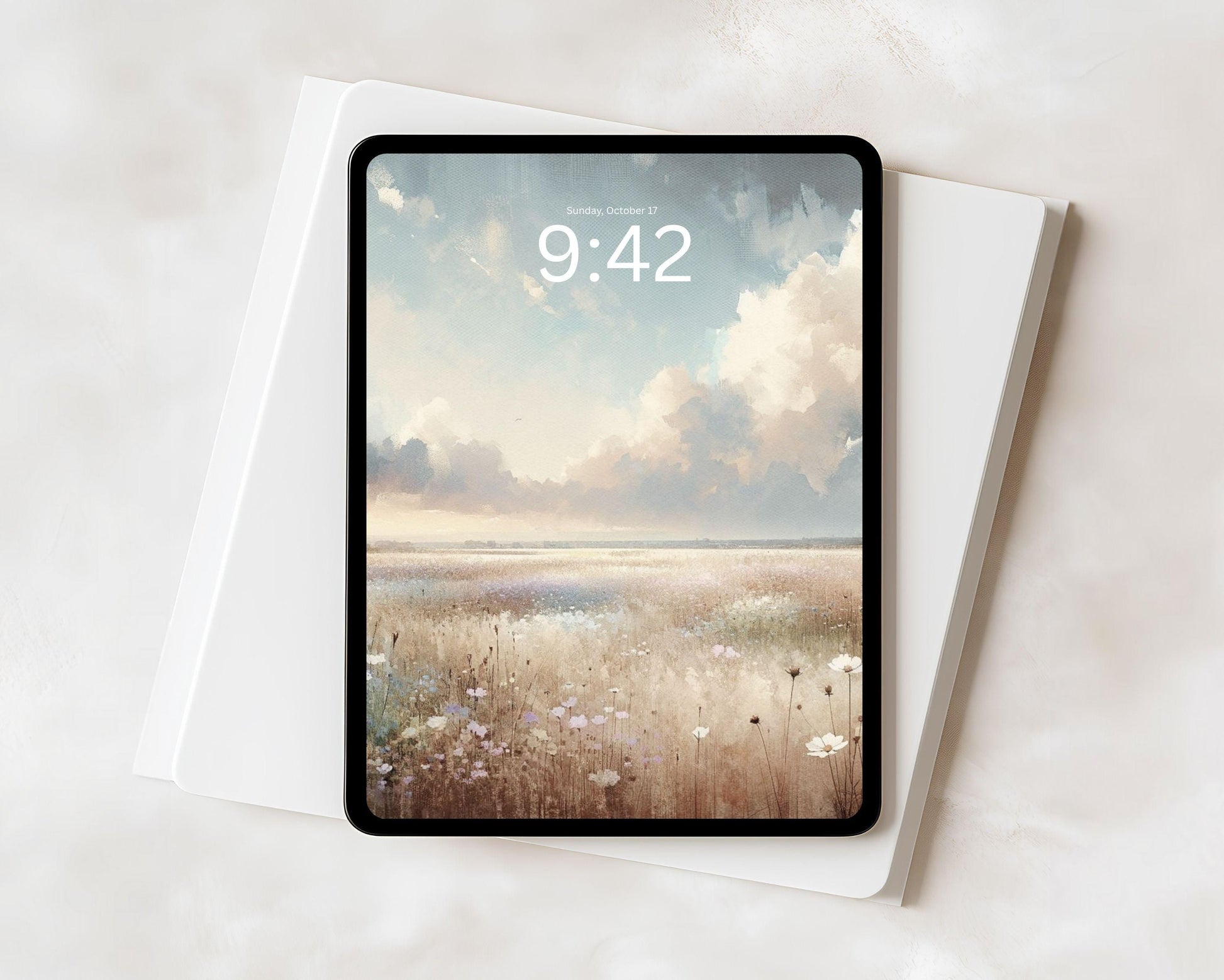 Dreamy Watercolor iPad Wallpaper