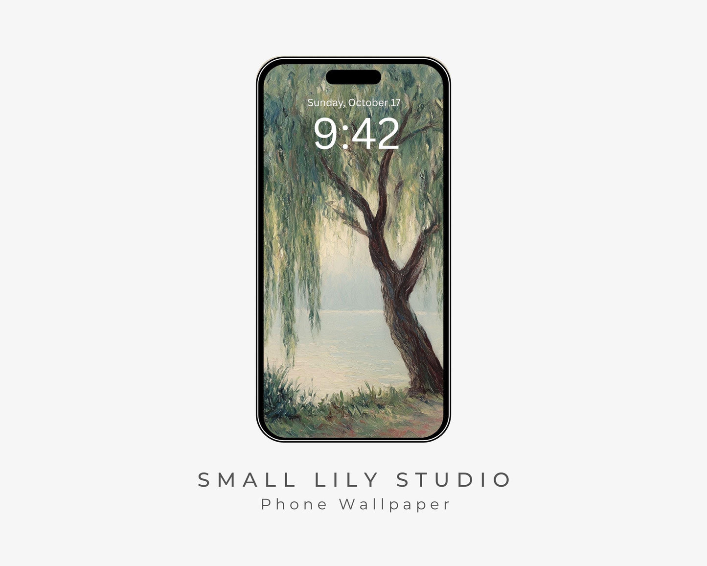 Weeping Willow Phone Wallpaper