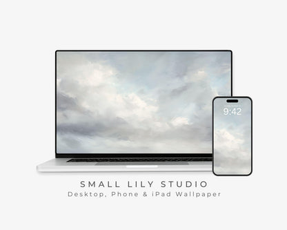 Abstract Clouds Desktop Wallpaper Set