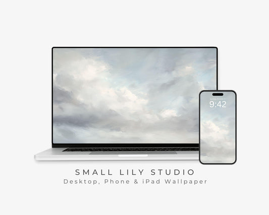 Abstract Clouds Desktop Wallpaper Set