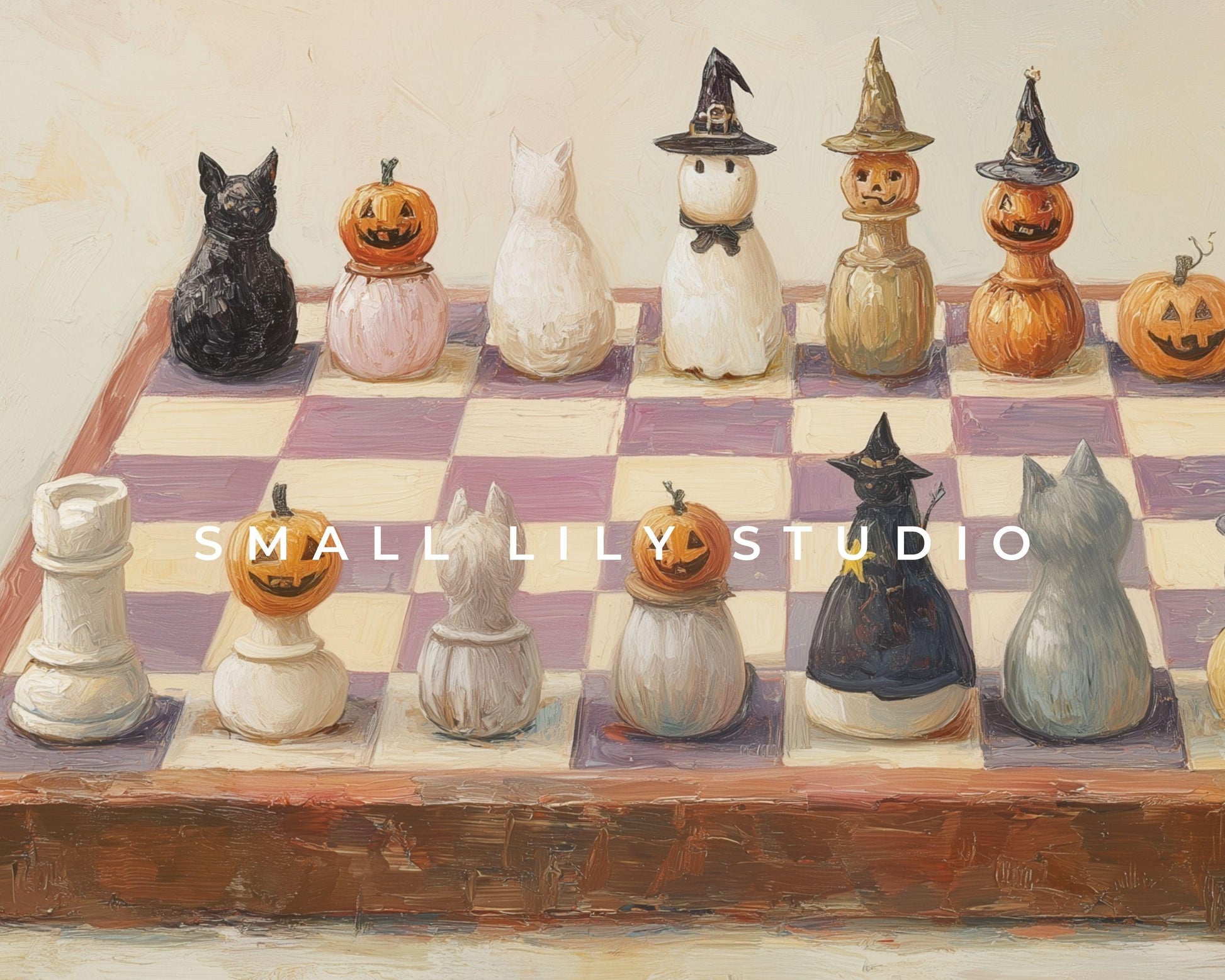 Cute Halloween Game Frame TV Art