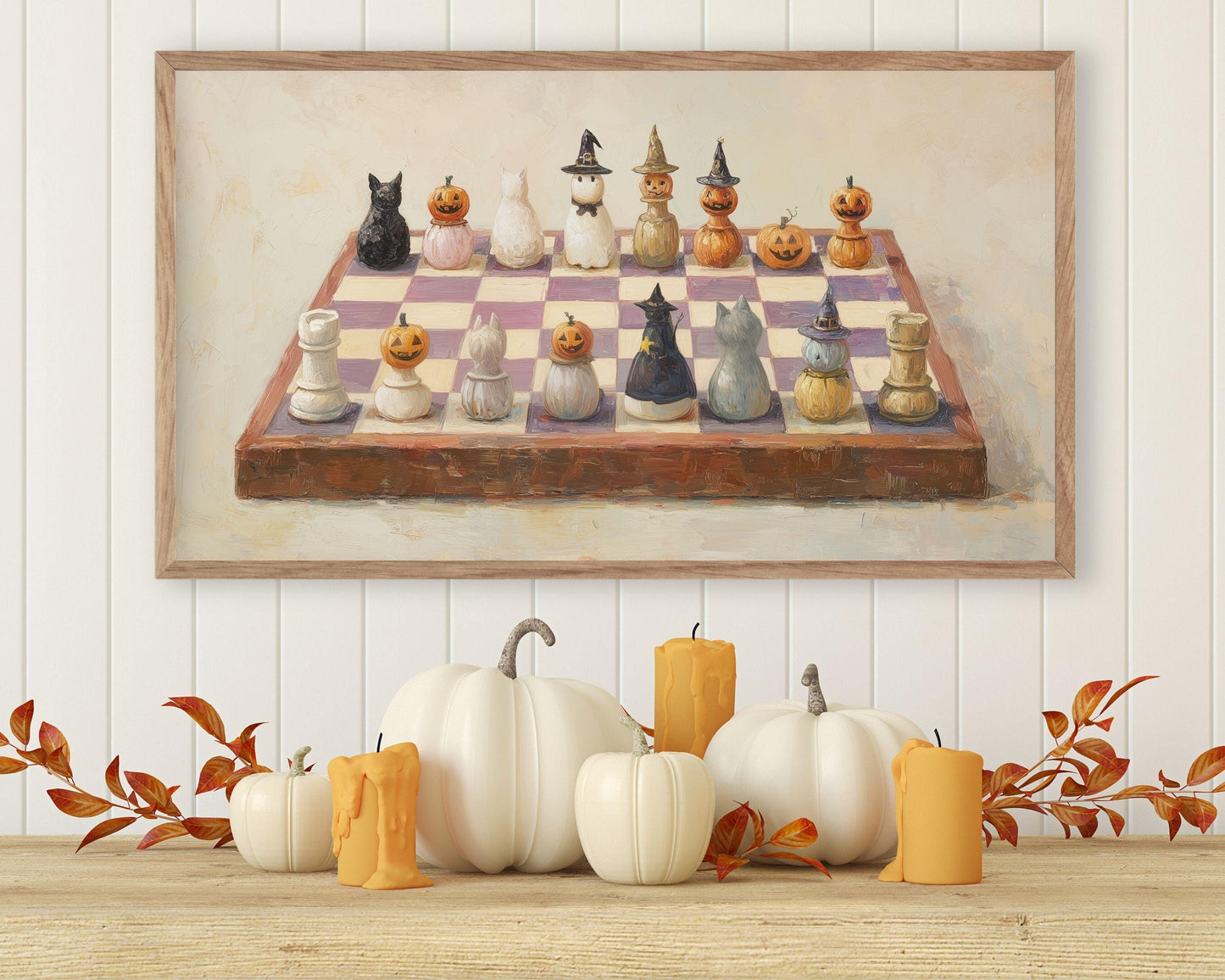 Cute Halloween Game Frame TV Art