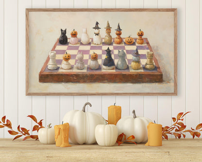 Cute Halloween Game Frame TV Art