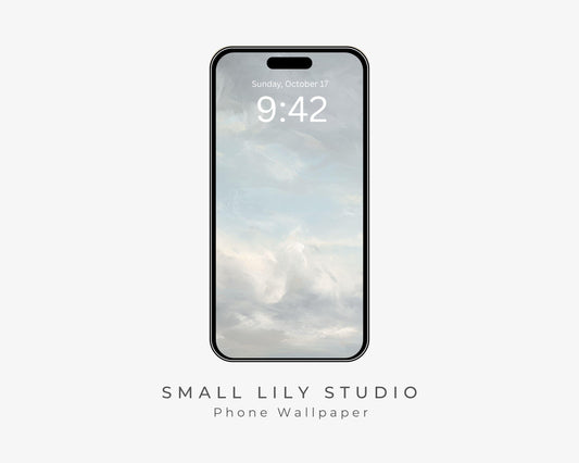 Dreamy Clouds Phone Wallpaper