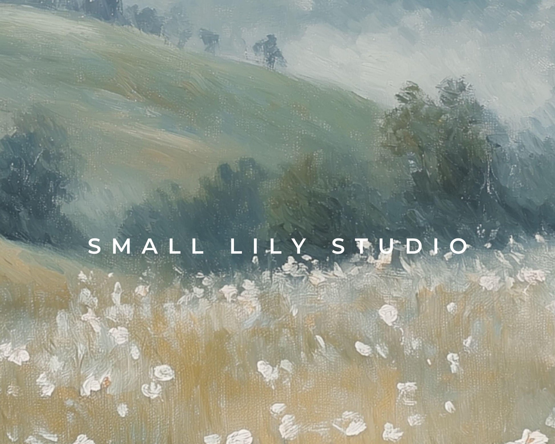 Wildflower Landscape Phone Wallpaper