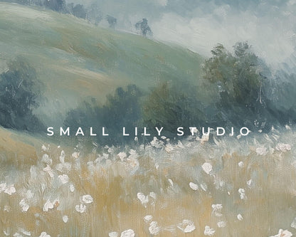 Wildflower Landscape Phone Wallpaper