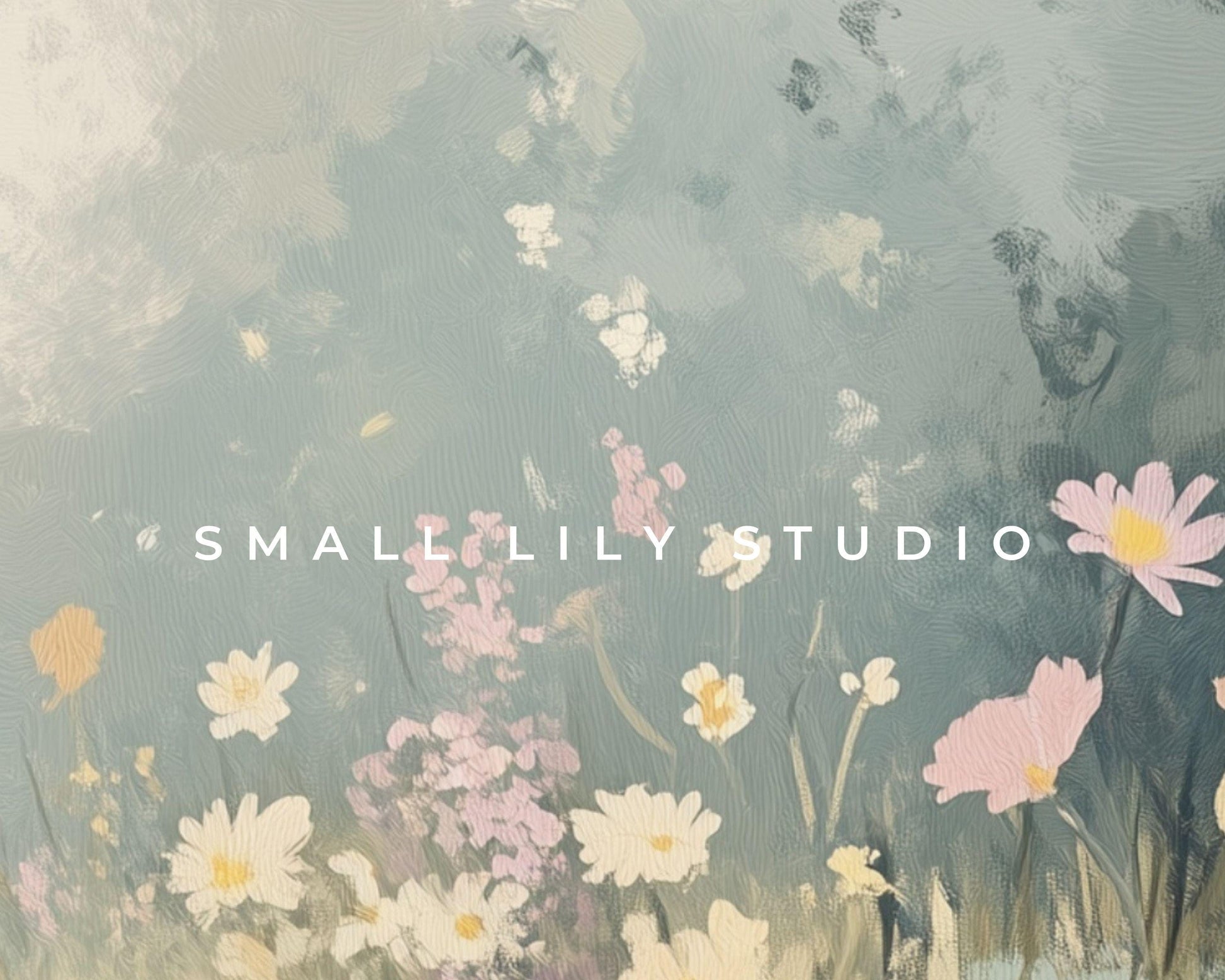 Yellow Wildflower Landscape Phone Wallpaper