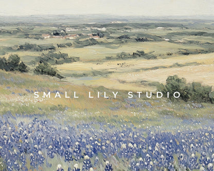 Floral Landscape iPad Wallpaper