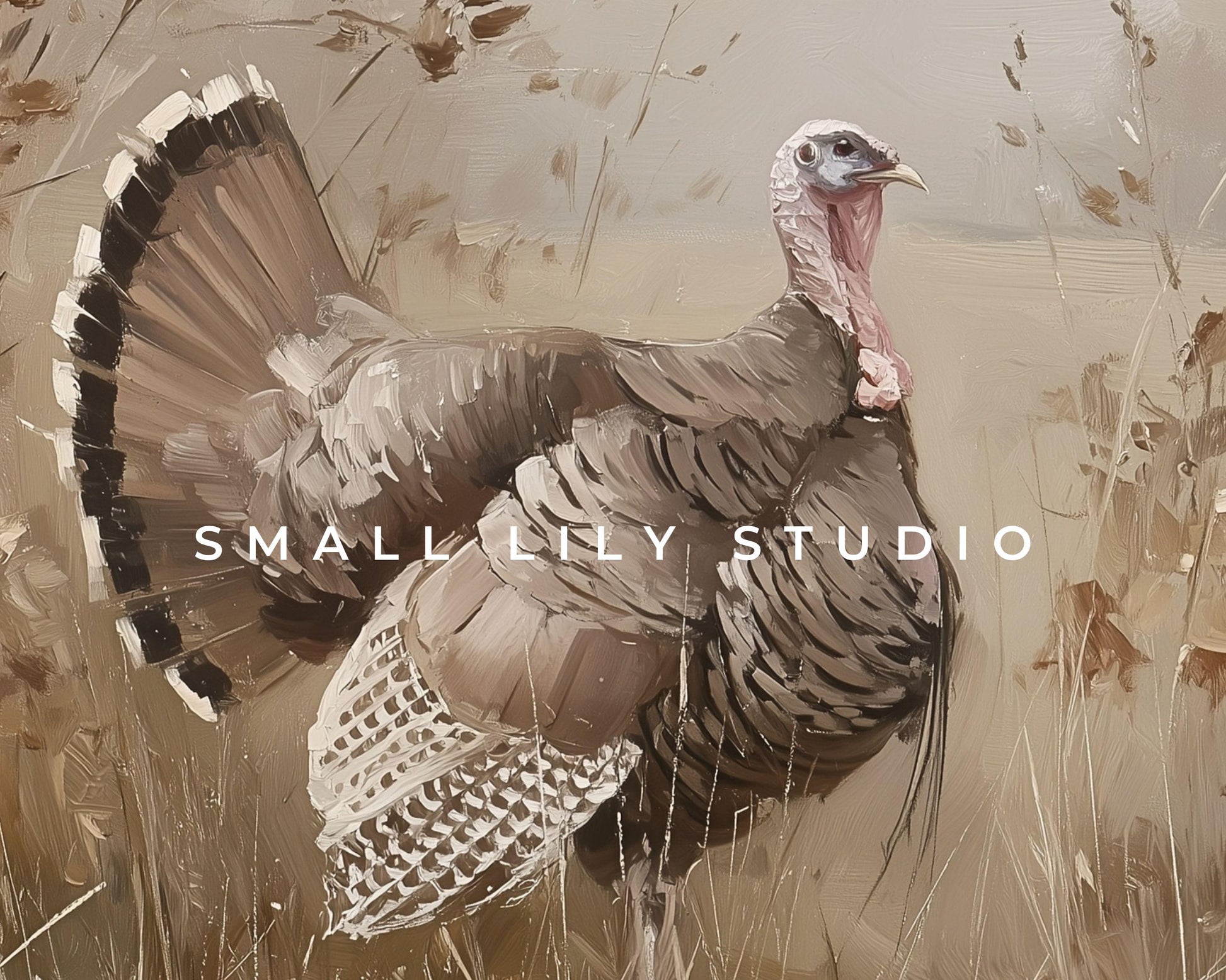 Thanksgiving Turkey Printable Wall Art