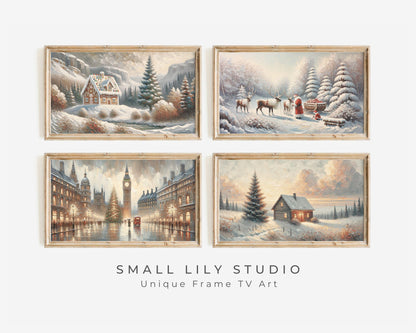 Christmas Frame TV Art Bundle