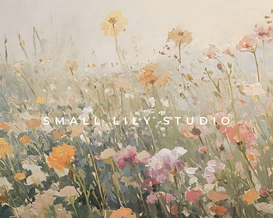 Dreamy Wildflowers Desktop Wallpaper Set