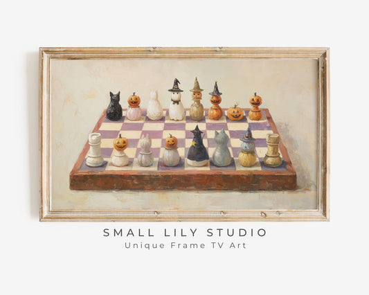 Cute Halloween Game Frame TV Art