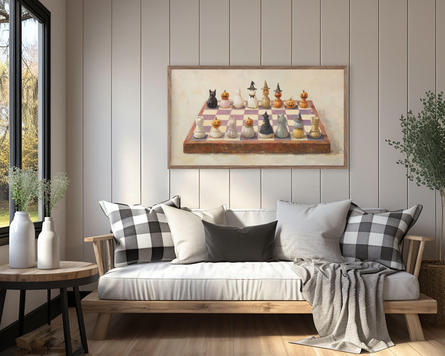 Cute Halloween Game Frame TV Art