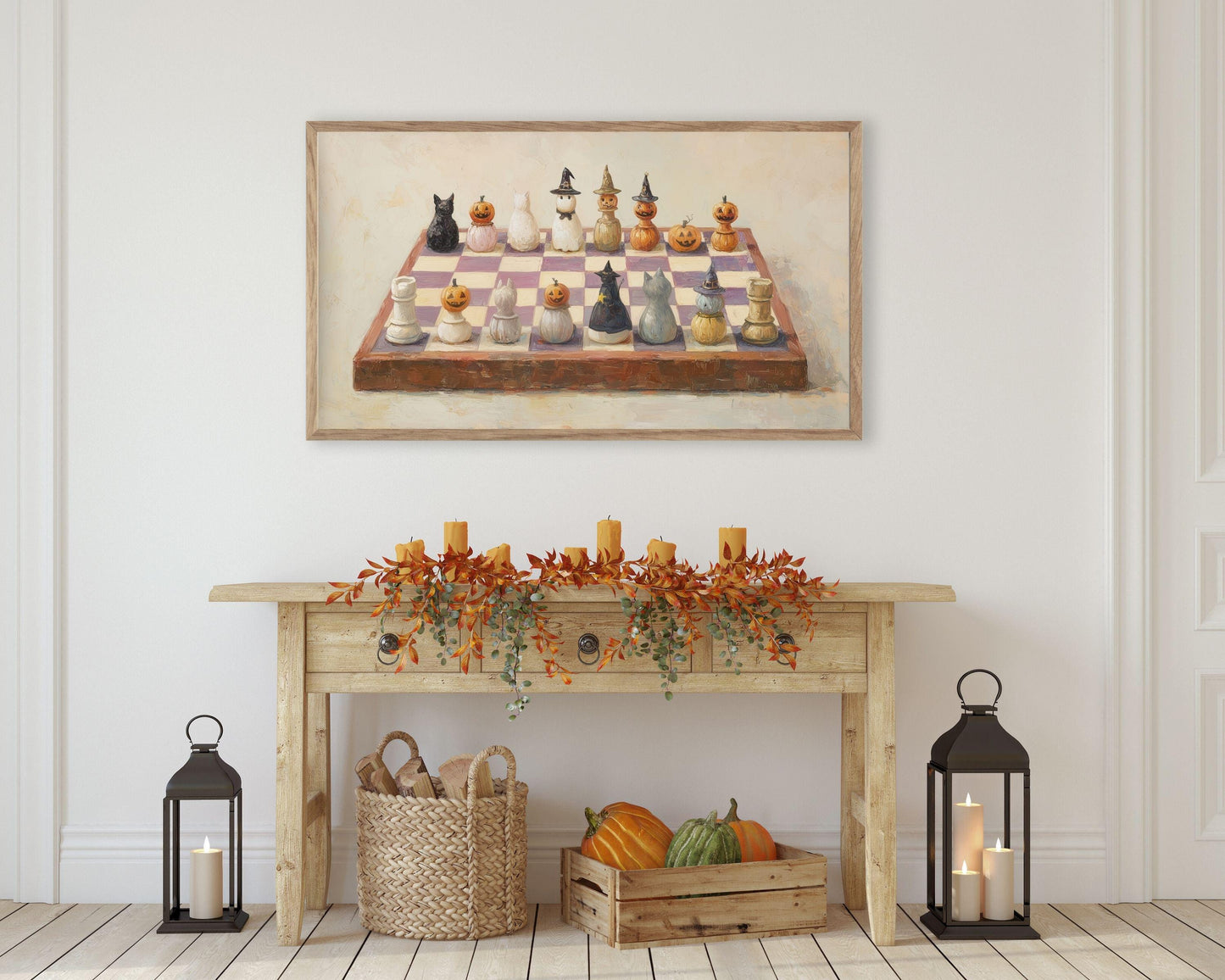 Cute Halloween Game Frame TV Art