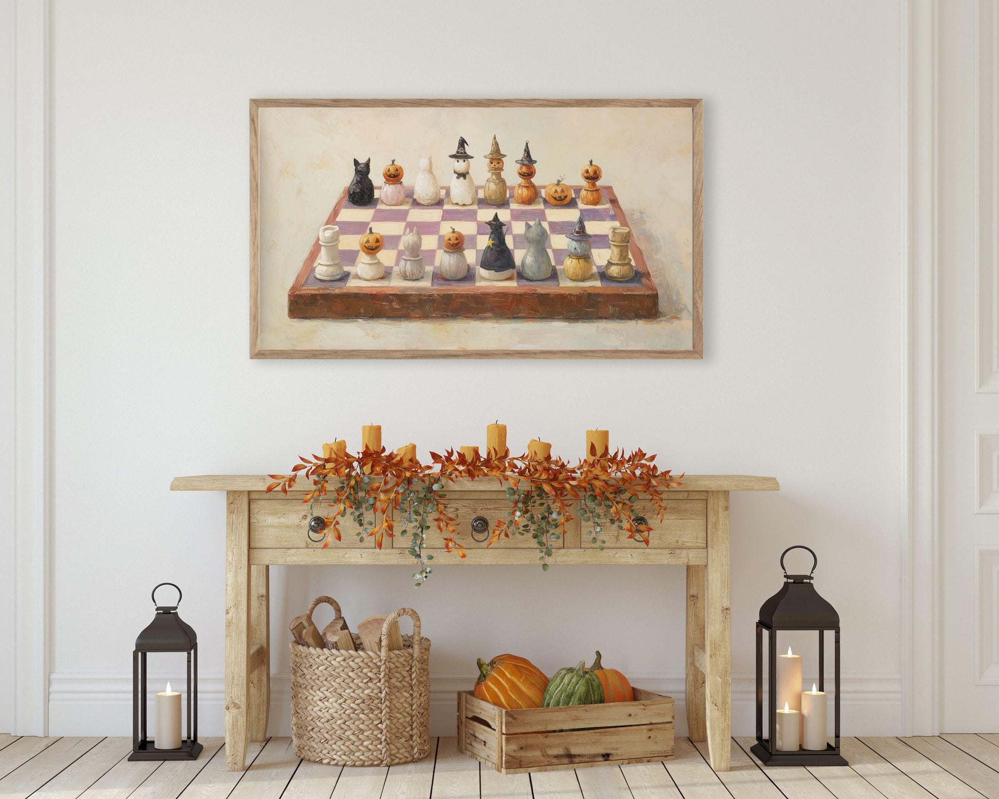 Cute Halloween Game Frame TV Art