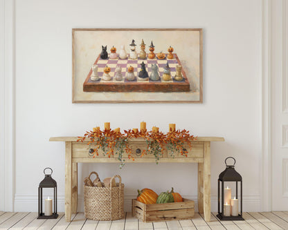 Cute Halloween Game Frame TV Art