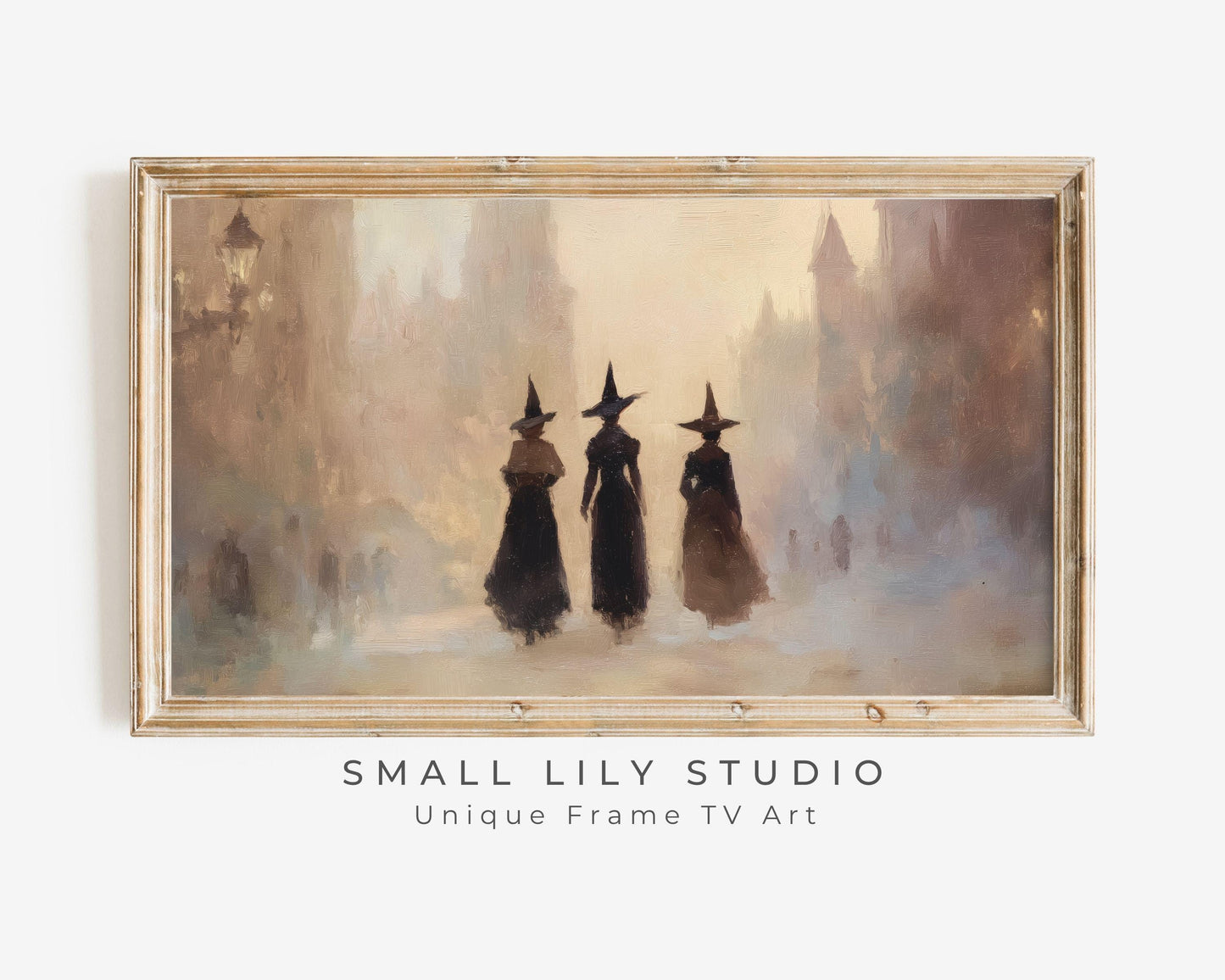 Halloween Witches Frame TV Art