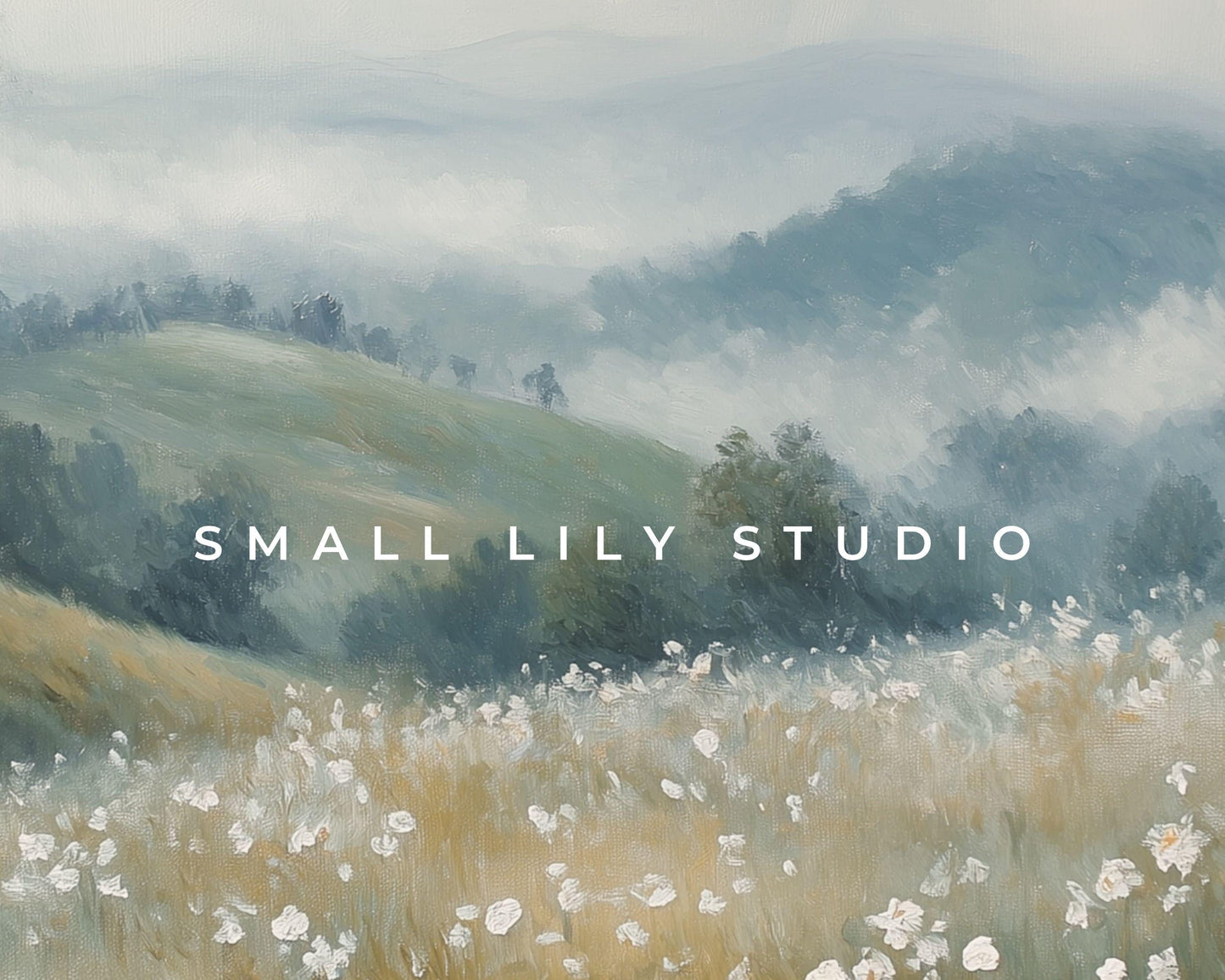 Wildflower Landscape iPad Wallpaper