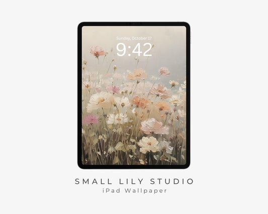 Dreamy Floral iPad Wallpaper