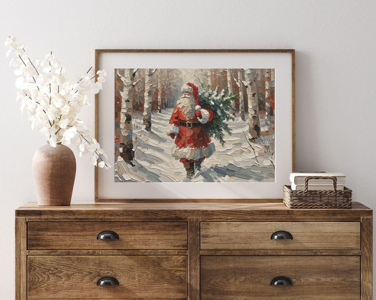 Santa Claus Christmas Printable Wall Art