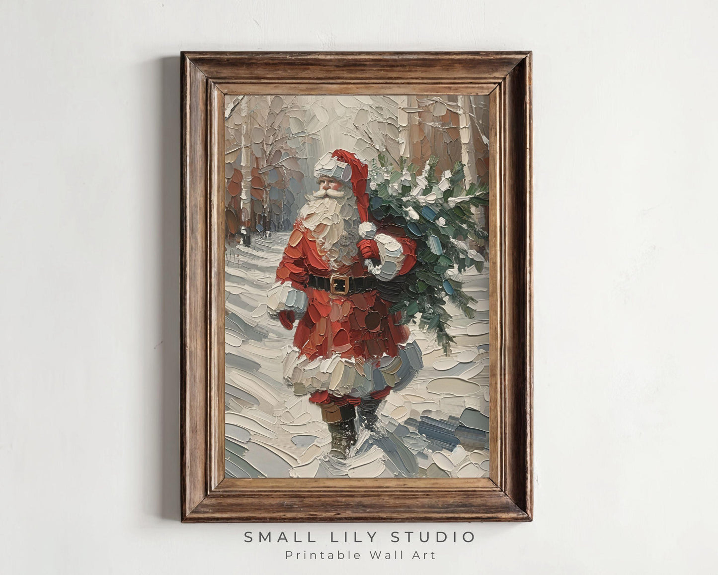 Santa Printable Wall Art