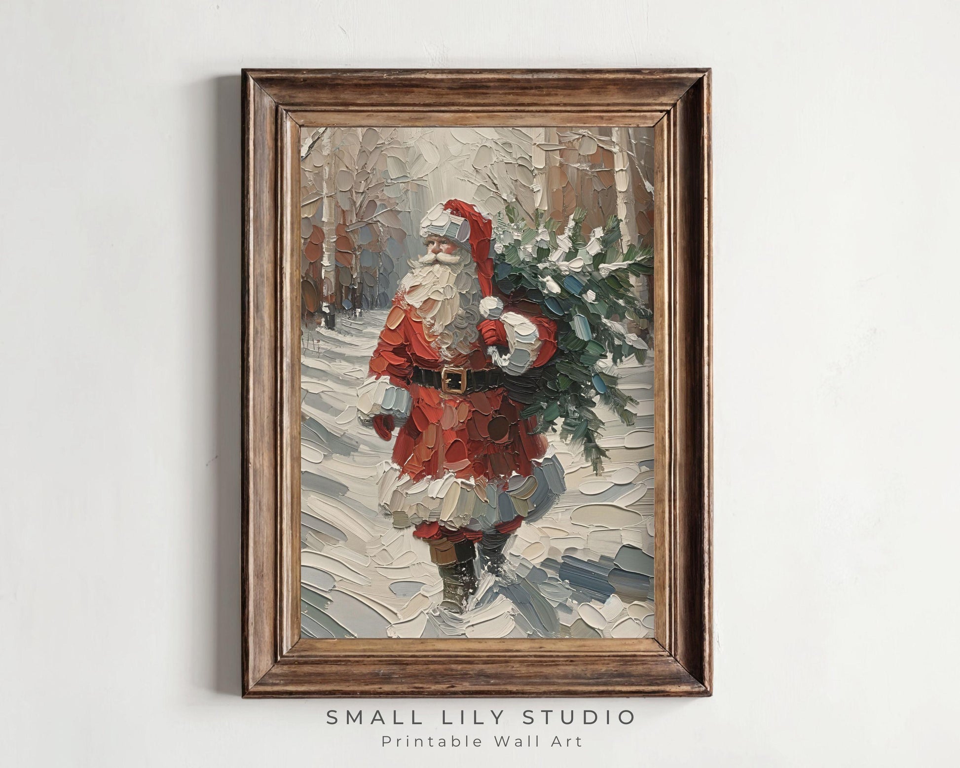 Santa Printable Wall Art