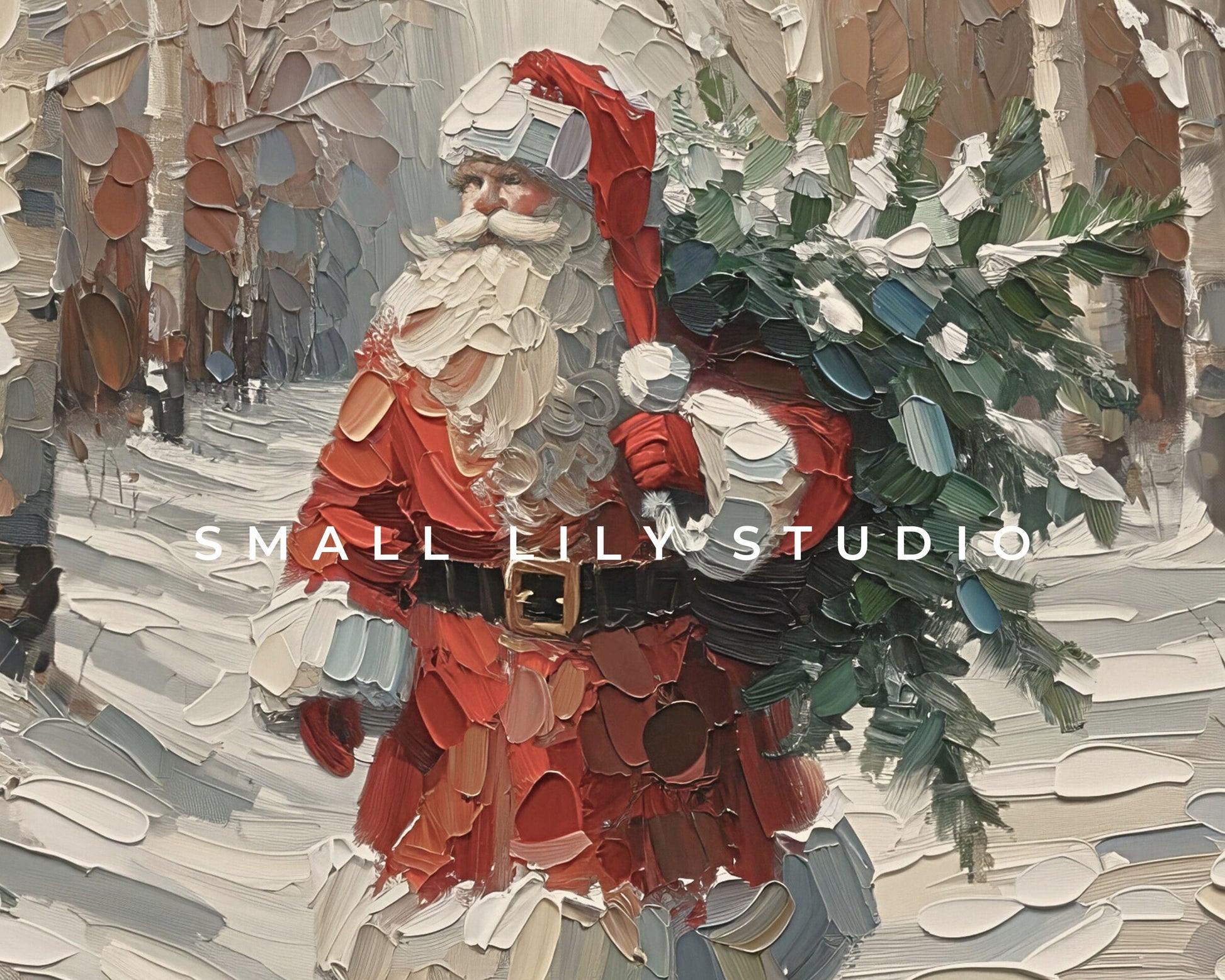 Santa Printable Wall Art