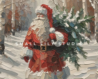 Santa Printable Wall Art