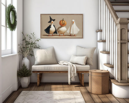 Silly Goose Trio Frame TV Art