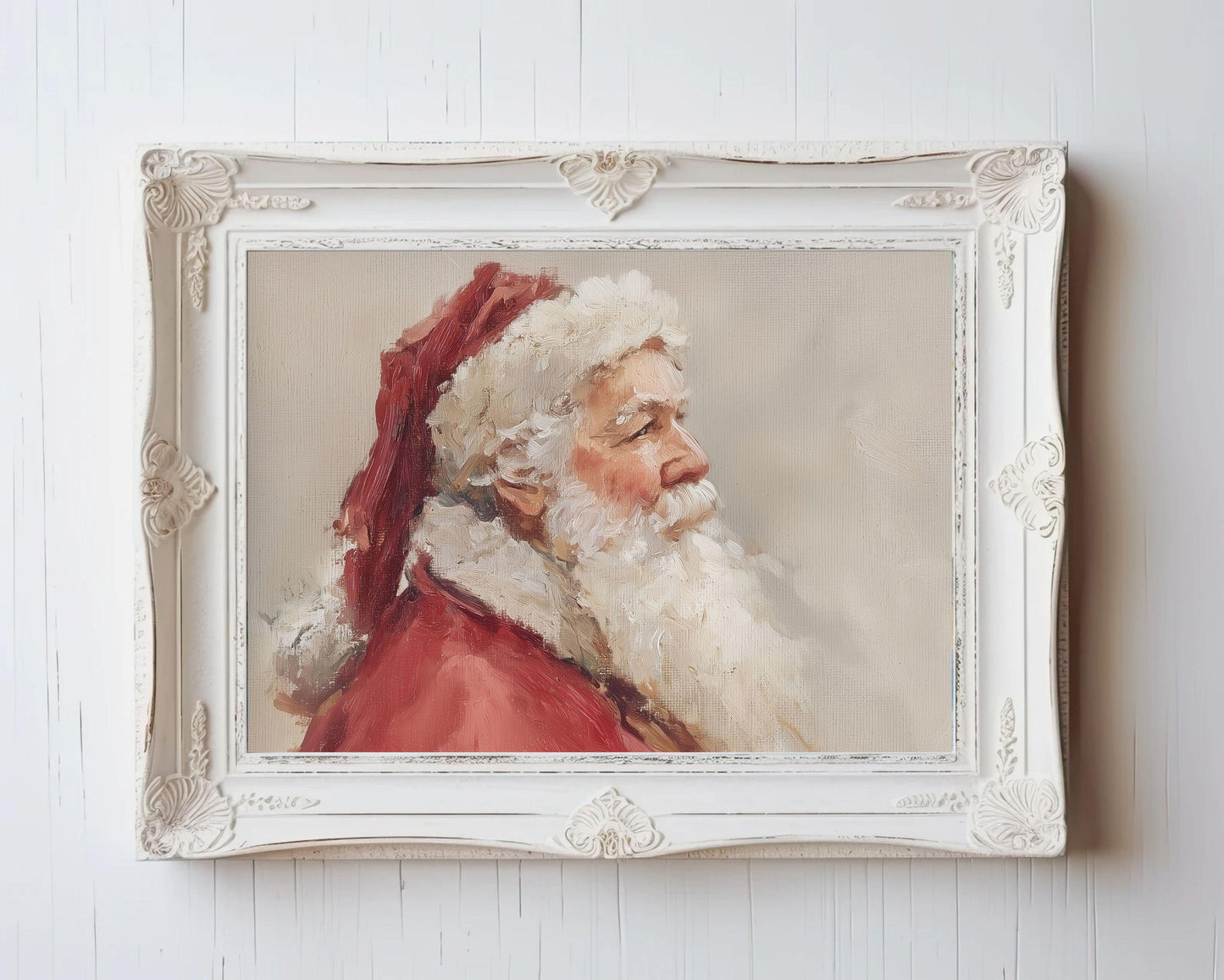 Santa Portrait Printable Wall Art