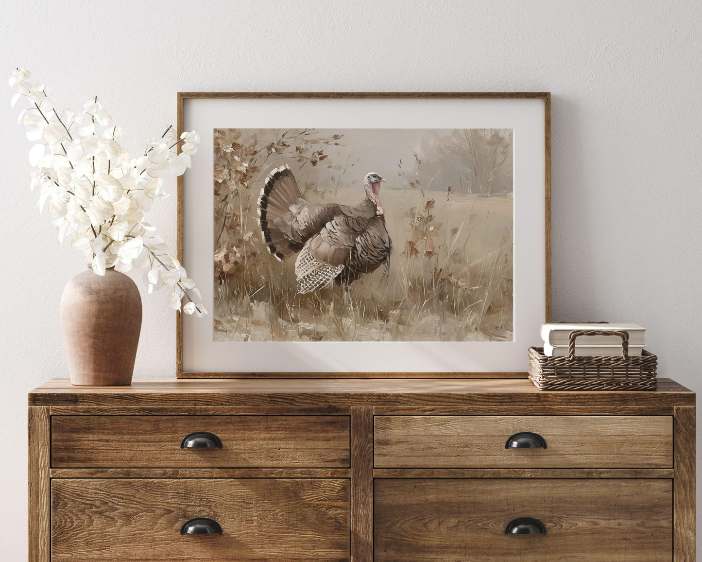 Thanksgiving Turkey Printable Wall Art