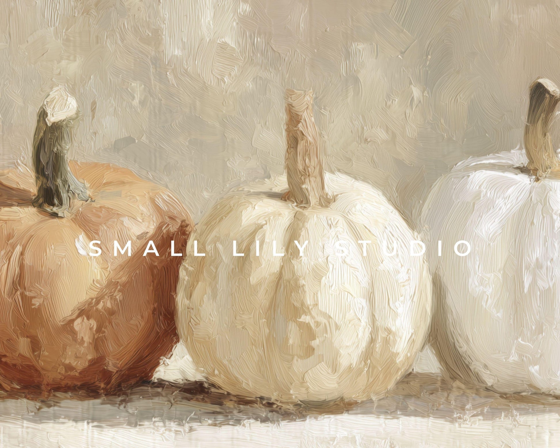 Three Pumpkins Frame TV Art