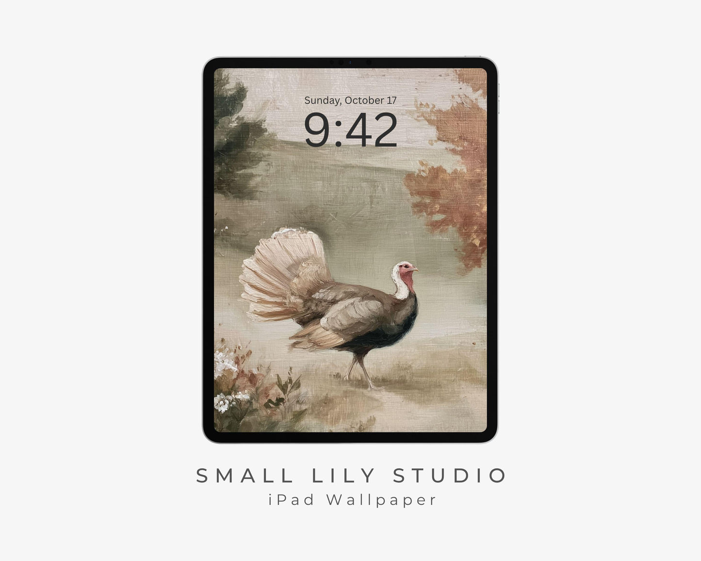 Thanksgiving Turkey iPad Wallpaper