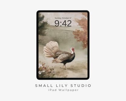 Thanksgiving Turkey iPad Wallpaper
