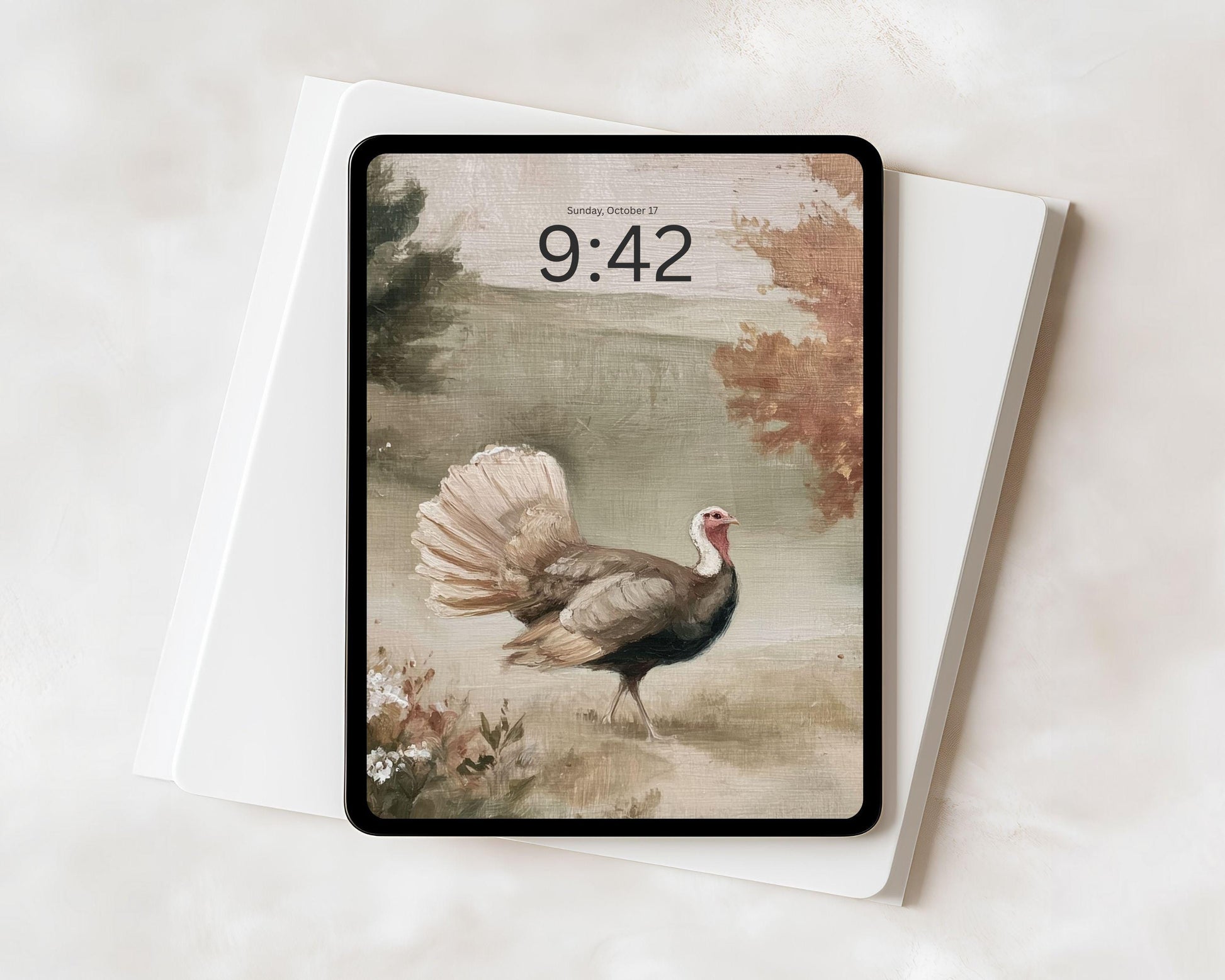 Thanksgiving Turkey iPad Wallpaper