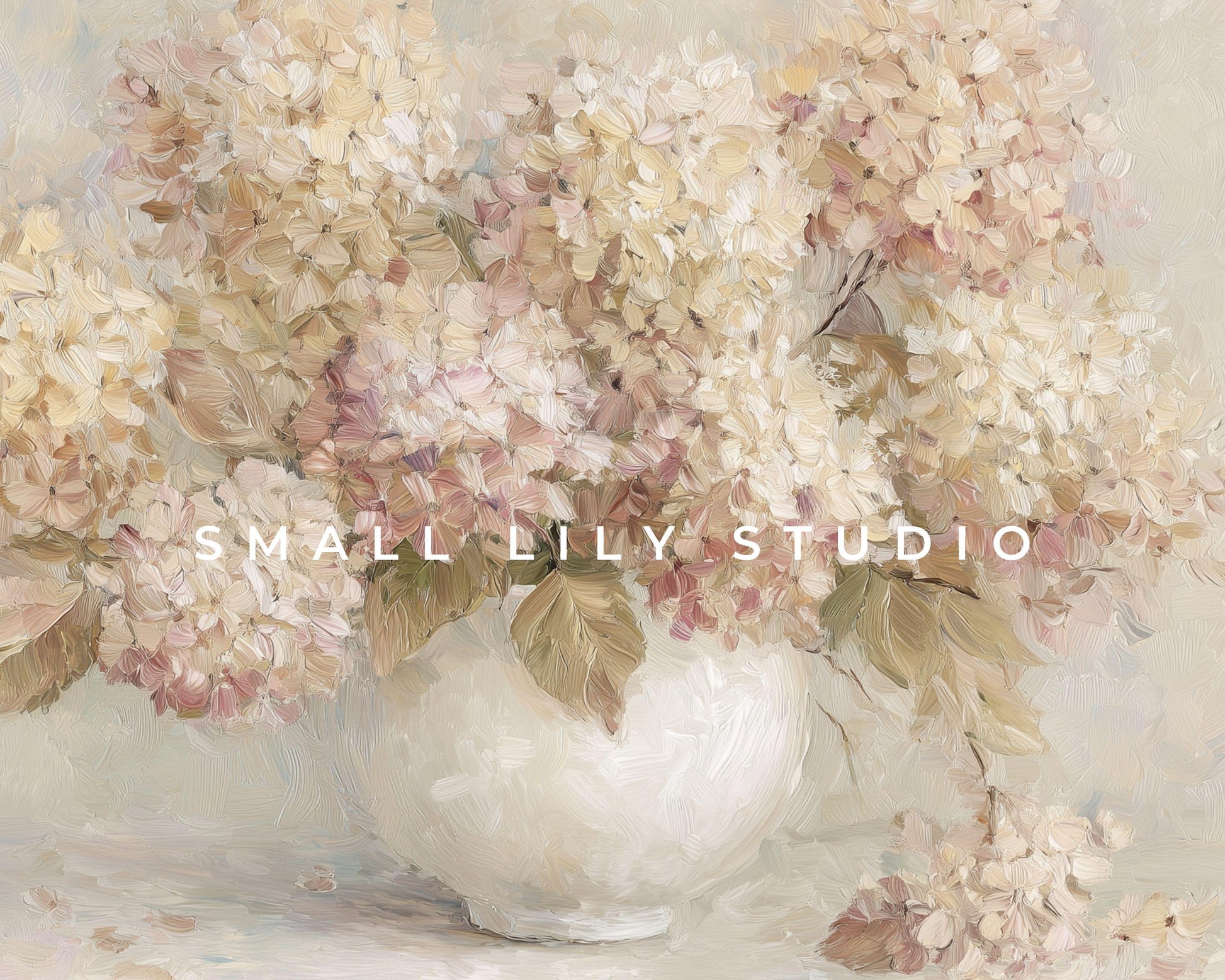 Pink Hydrangeas Desktop Wallpaper Set