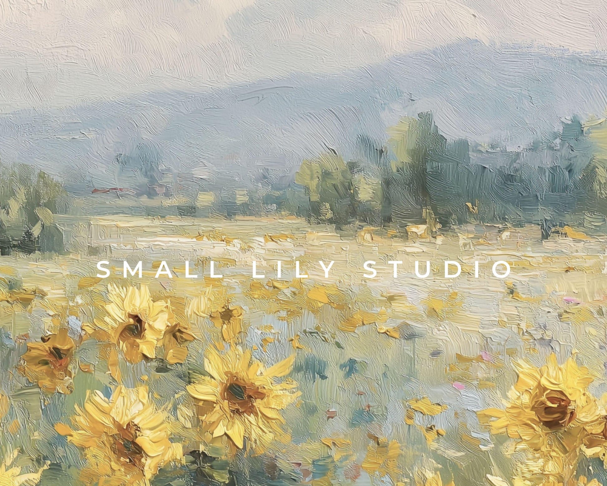 Sunflower Field iPad Wallpaper