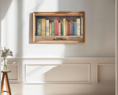 Back to School Colorful Pencils Frame TV Art