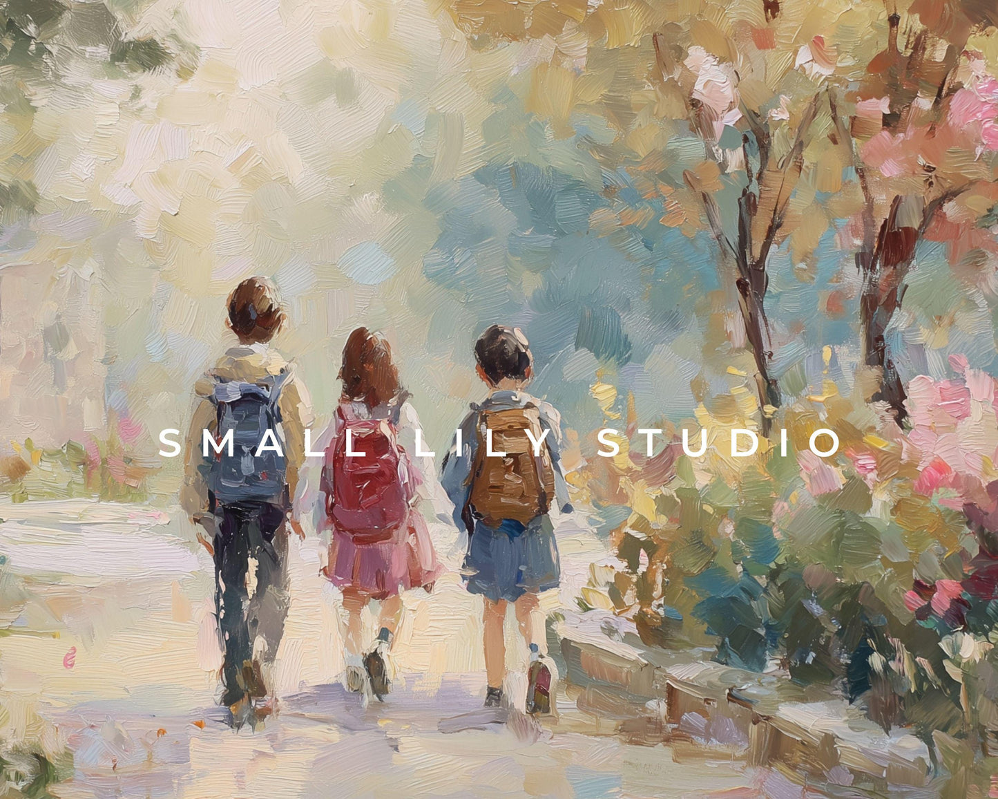 Going Back to School Frame TV Art