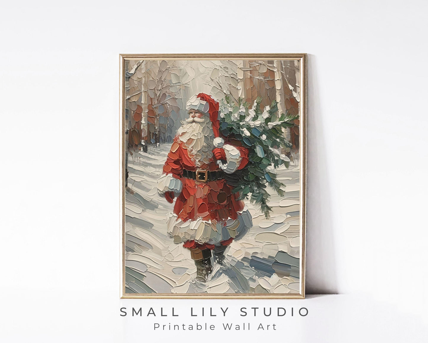 Santa Printable Wall Art