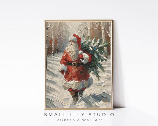 Santa Printable Wall Art