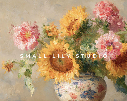 Colorful Flowers Frame TV Art