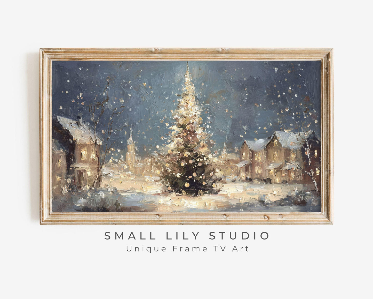 Christmas Tree Frame TV Art