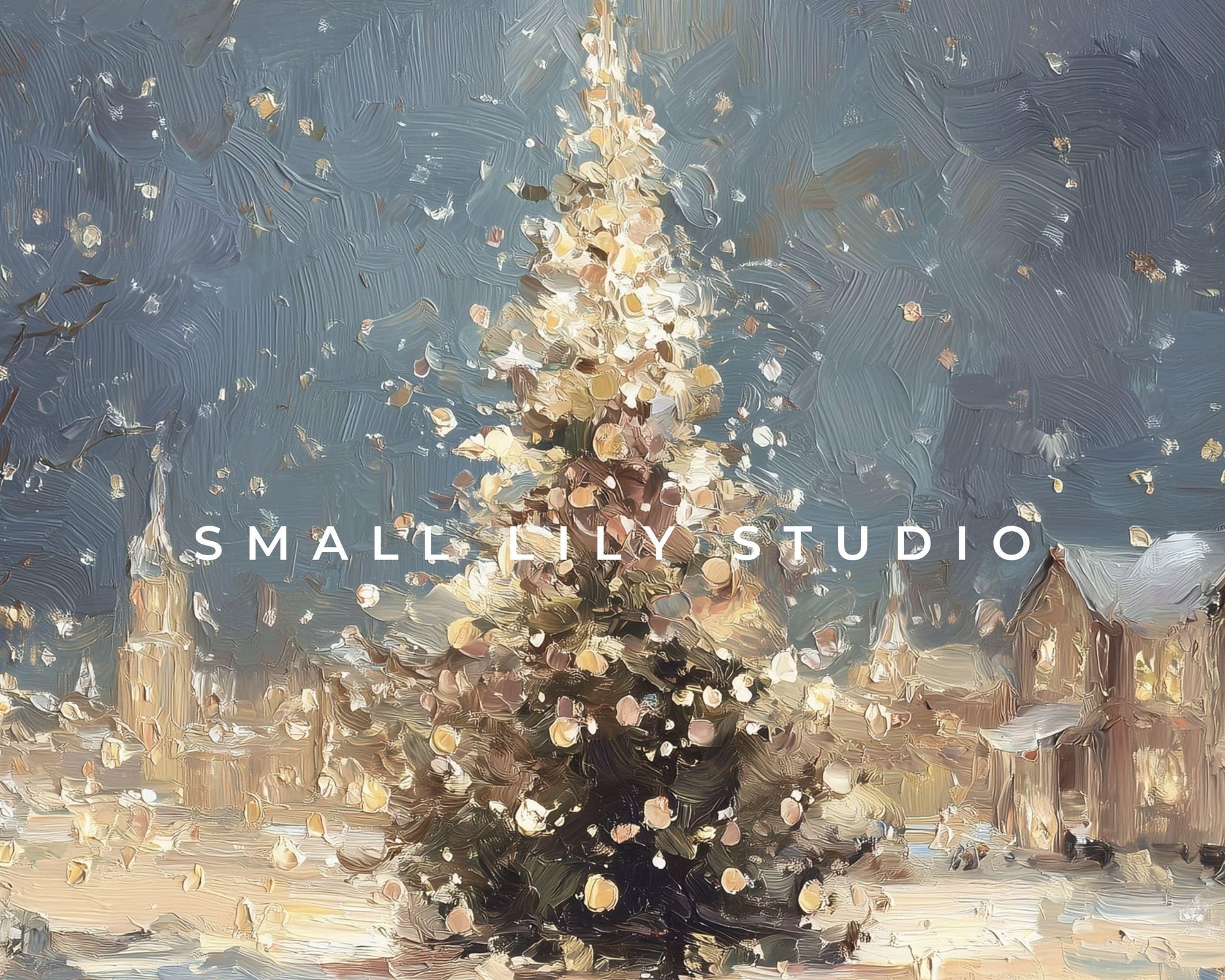 Christmas Tree Frame TV Art