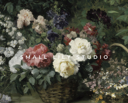 Moody Floral Desktop Wallpaper Set