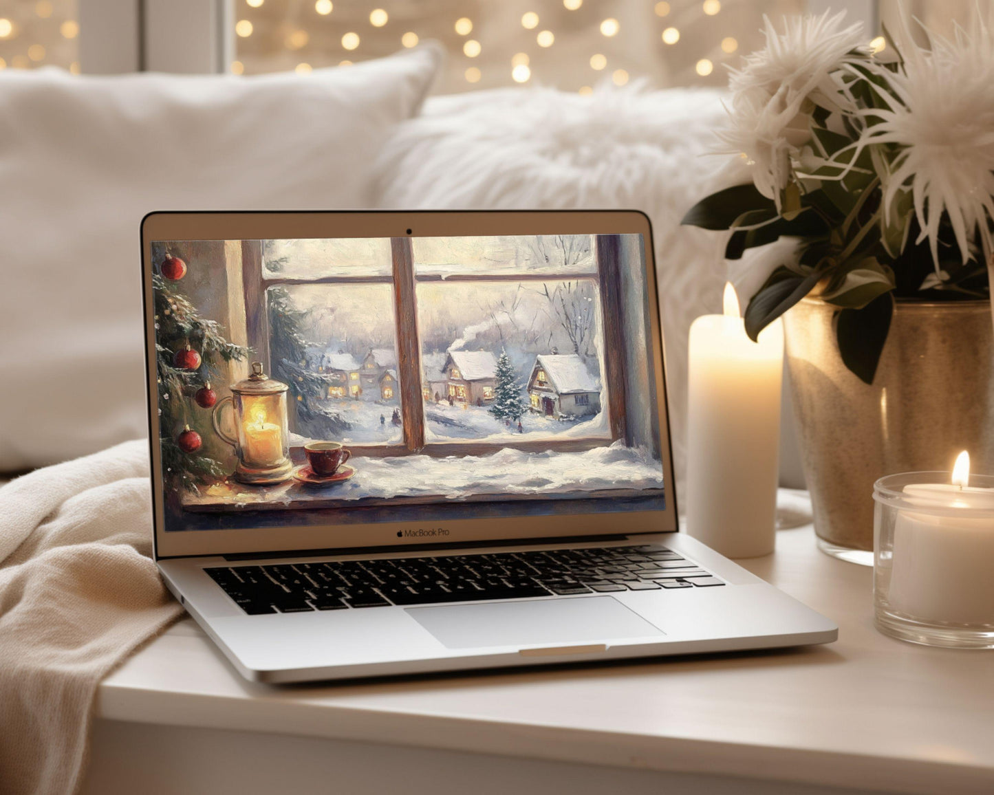 Cozy Window Desktop Wallpaper