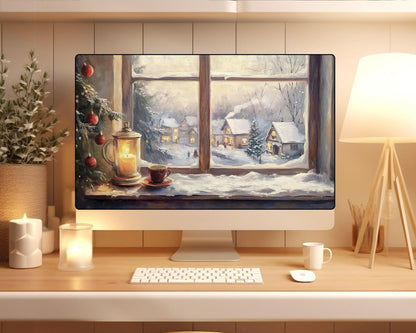 Cozy Window Desktop Wallpaper